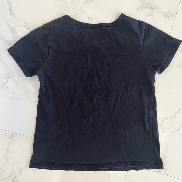True Religion Golden Logo Graphic Short Sleeve T-Shirt Size M (8-10) - Picture 7 of 8